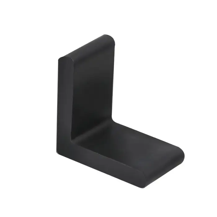 Barre d'angle fendue Type L, lit en fer utilisé pour Triangle, couvre-pied en fer, Base en caoutchou