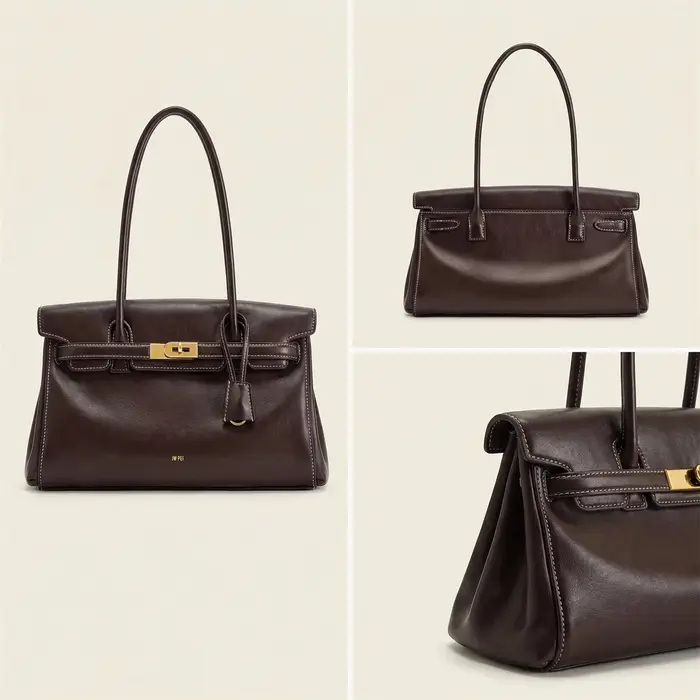 Nouveau sac à main en cuir souple pour femme JW PEI, tendance, avec boucle de verrouillage, petit de