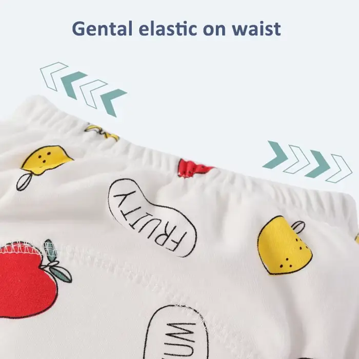Pantalons d'entraînement pour bébés filles, 4 pièces, sous-vêtements en coton et Polyester, culottes