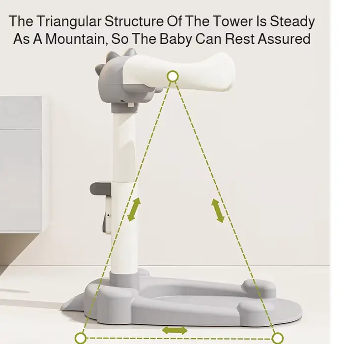 Support de douche réglable pour bébé, dispositif de bain antidérapant pour enfants, support de bain 