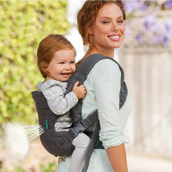 Porte-bébé ergonomique Hipseat kangourou face avant - Confort optimal pour bébé et parent