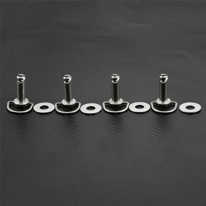 Boulon de goujon de broche de montage de sacoche rigide de fixation de moto pour Harley Softail Fat 