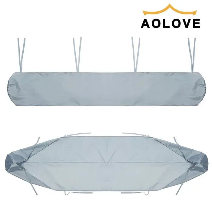 Housse de protection pour auvent de Patio, 7 tailles, sac de rangement pour hangar de pluie, Patio, 