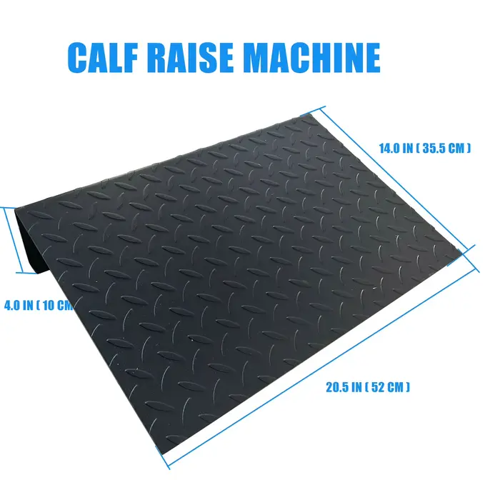 RapDuty-Planche inclinée extra large en acier, plate-forme de levage de mollet, cale de squat coordo