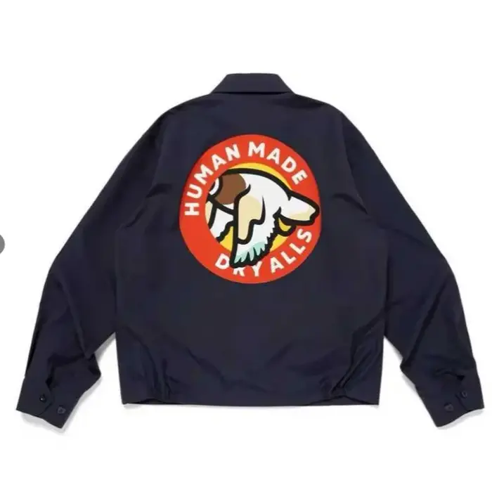 Veste de travail unisexe Humanmade avec imprimé canard volant, fermeture éclair, nouveau style