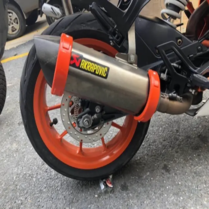 Anneau anti-chute d'échappement général pour moto tout-terrain, anneau de protection d'échappement, 