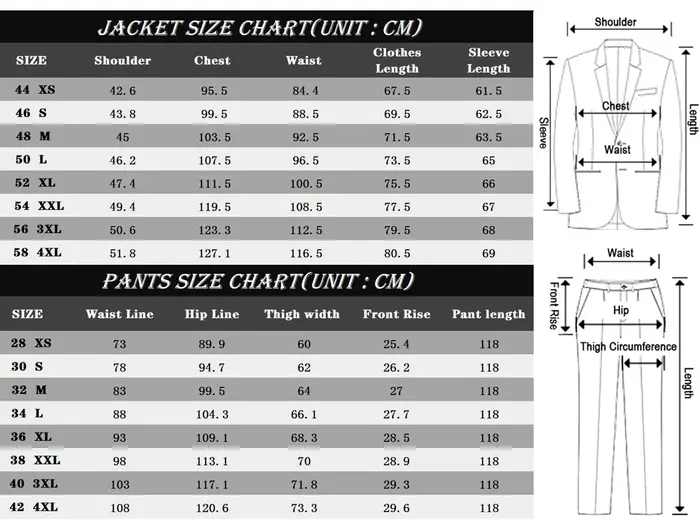CENNE DES GRAwing M-Costume 2 Pièces pour Homme, Veste d'Hiver Croisée sur Mesure, Blazer à lèvent D