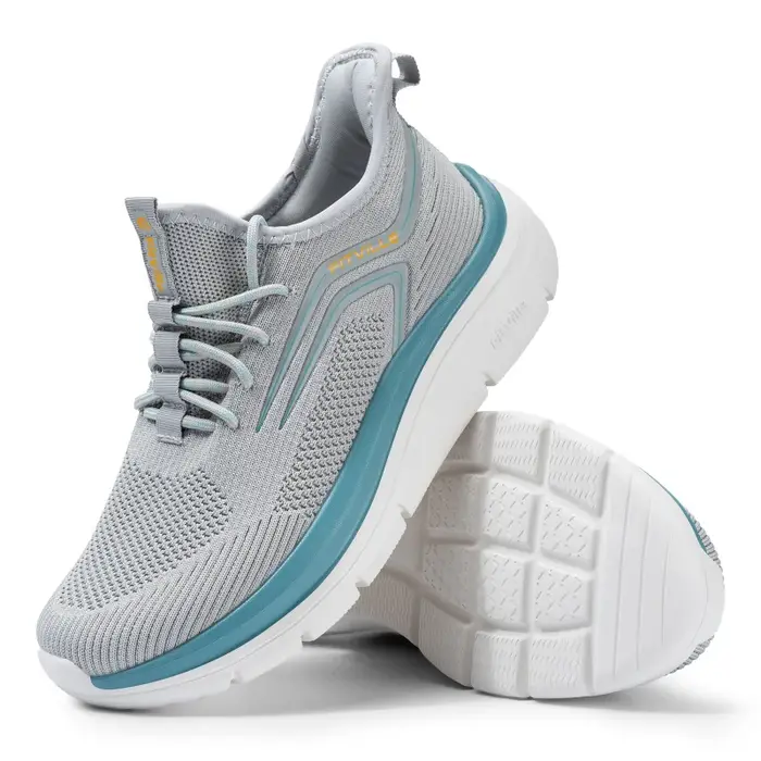 Chaussures de course à semelle épaisse pour hommes, baskets légères et rembourrées, coupe large avec