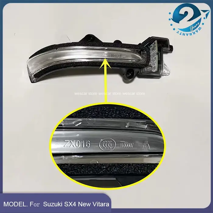 Phare de rétroviseur latéral pour Suzuki SX4 s-cross Vitara, pièces d'origine OEM, nouveau