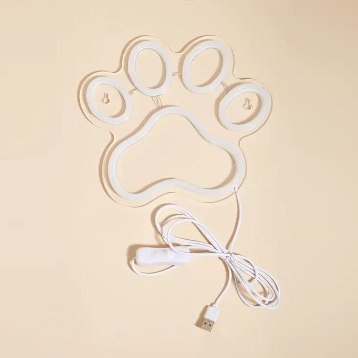 Chi-buy LED néon patte USB alimenté enseignes au néon veilleuse 3D mur Art & salle de jeu chambre sa