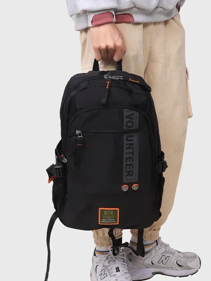 VOLUNTEER sacs à dos pour hommes nouveau voyage ordinateur collège sac à dos homme mode grande capac