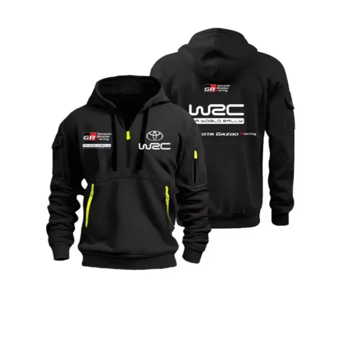 Sweat à capuche Toyota GR Racing Le Mans WRC 2026 pour hommes - Idéal pour les passionnés d'automobi