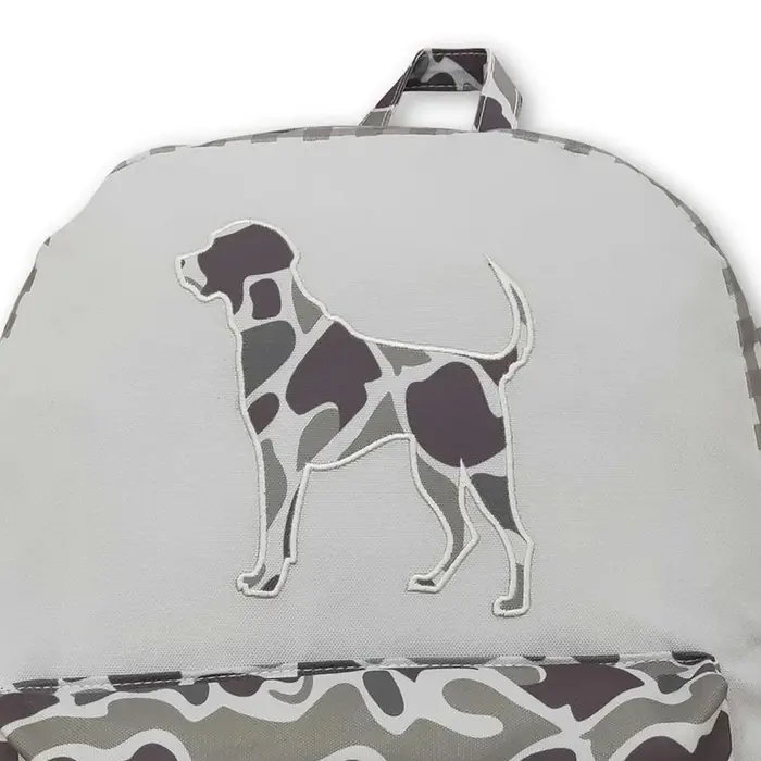 Sac à dos camouflage pour enfants et garçons, idéal pour la chasse au chien, avec fermeture éclair