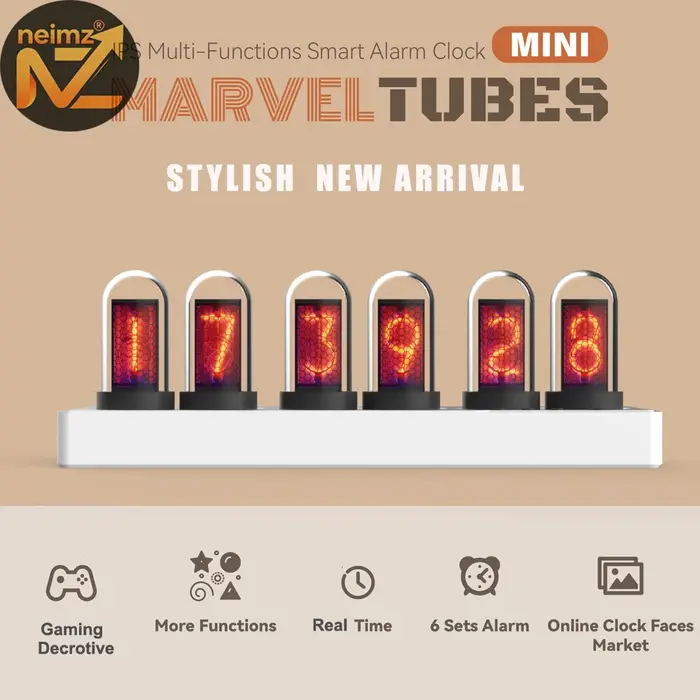 Réveil à Tube Nixie IPS