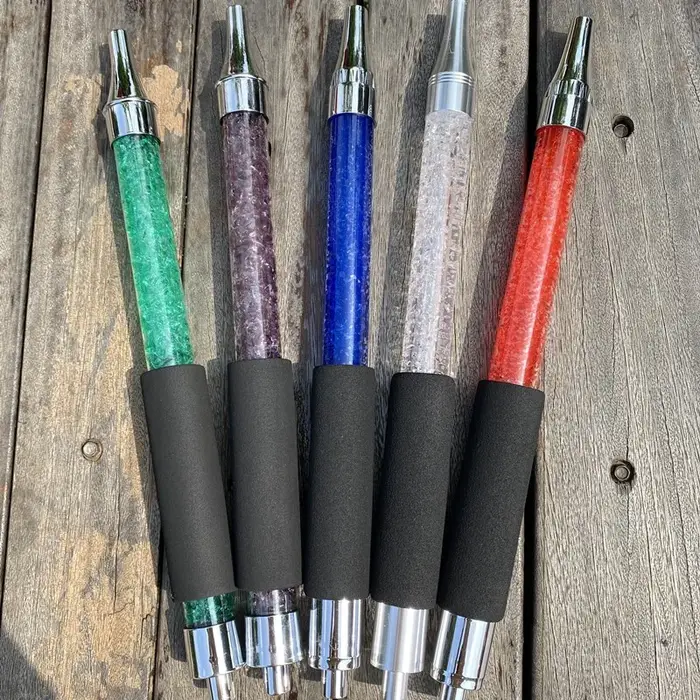 Manche de Gel de glace fraîche pour narguilé de 37CM, embout Shisha à congélation rapide avec éponge