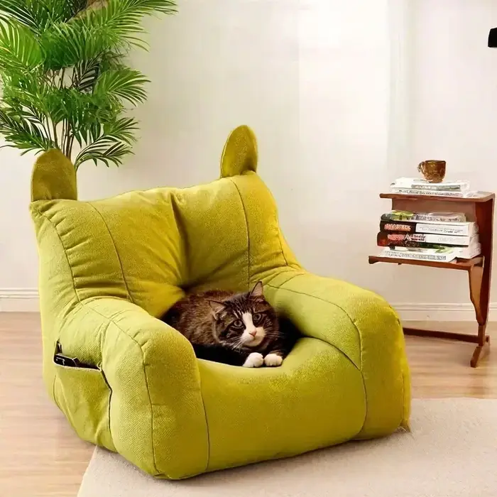 Petit canapé, chaise de canapé ours, maison de lecture, paresseux, confortable