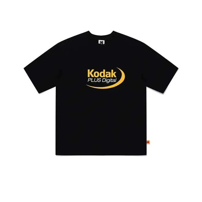 T-shirt numérique Kodak PLUS pour hommes, imprimé rétro de photographie de films, manches courtes, e