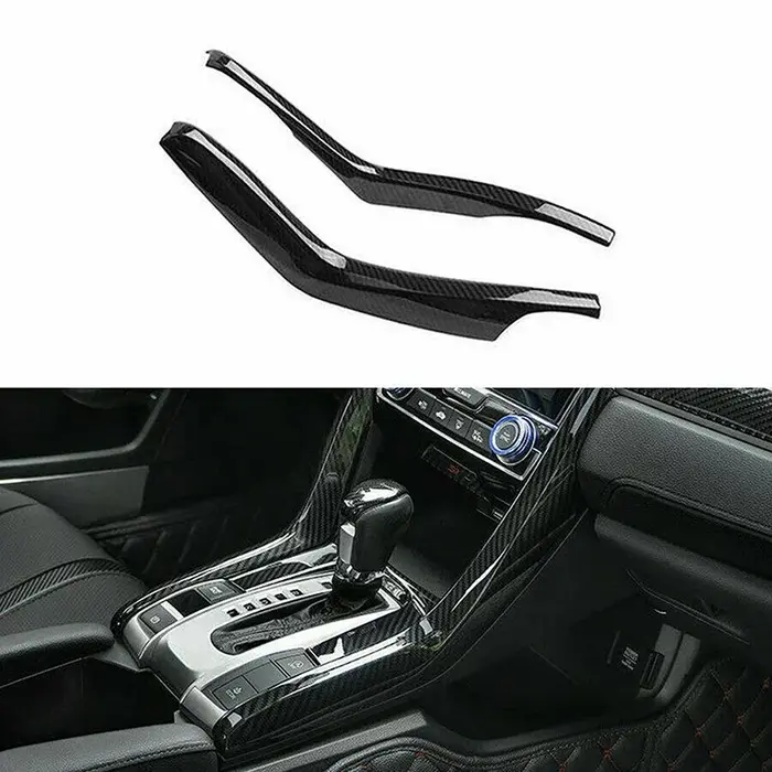 Bandes de panneau de changement de vitesse intérieur de voiture, autocollant de garniture pour Honda