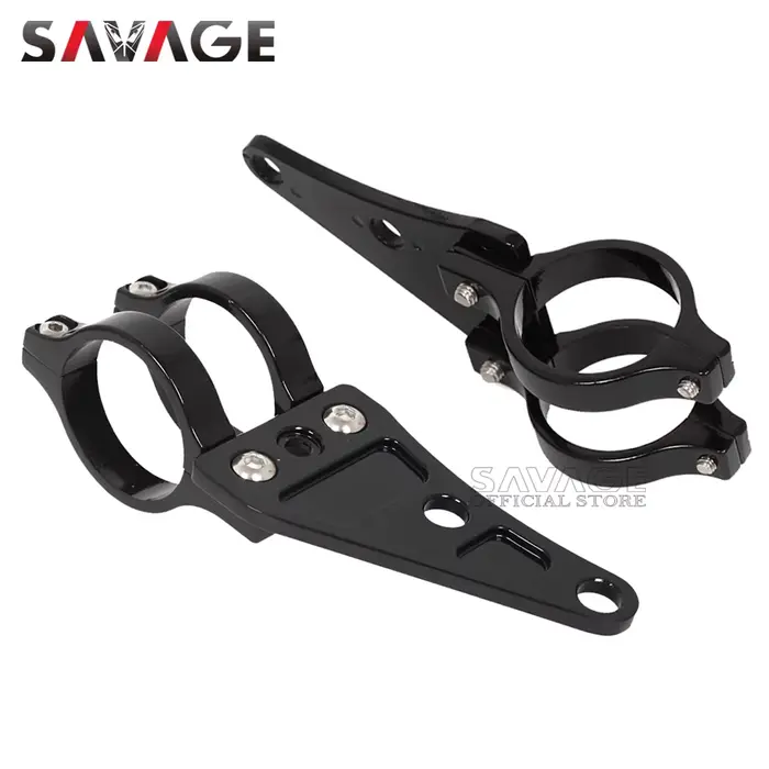 Pince de Support de phare de moto pour fourche de 41mm, Support de lampe frontale, Support de cligno