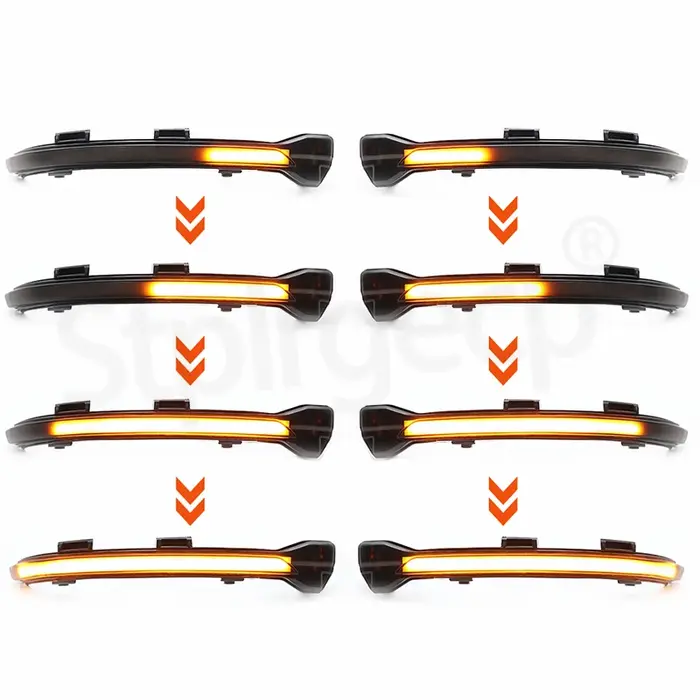 Clignotant dynamique LED pour VW Golf 7 GTI R GTE GTD MK7.5 13-19 Touran Jetta MK7, indicateur de ré