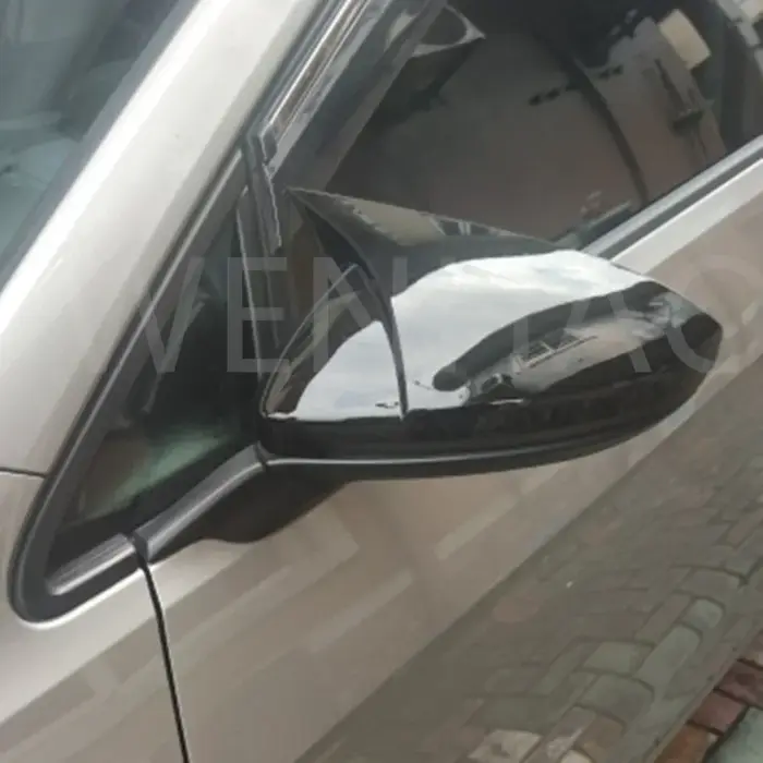Couvercle de rétroviseur brillant, 2 pièces, housse pour VW Jetta MK7 S/SE/SEL/GLI/R-LINE 2019 – 202