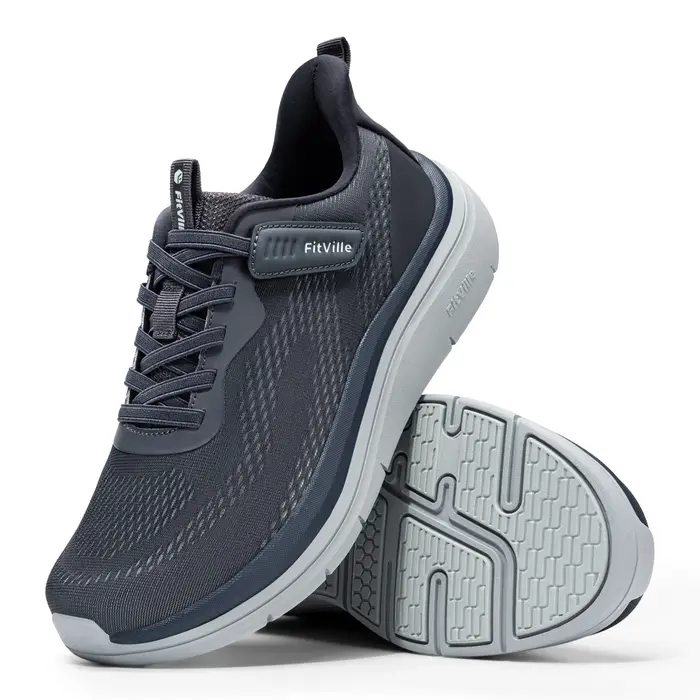 Chaussures de marche larges pour hommes