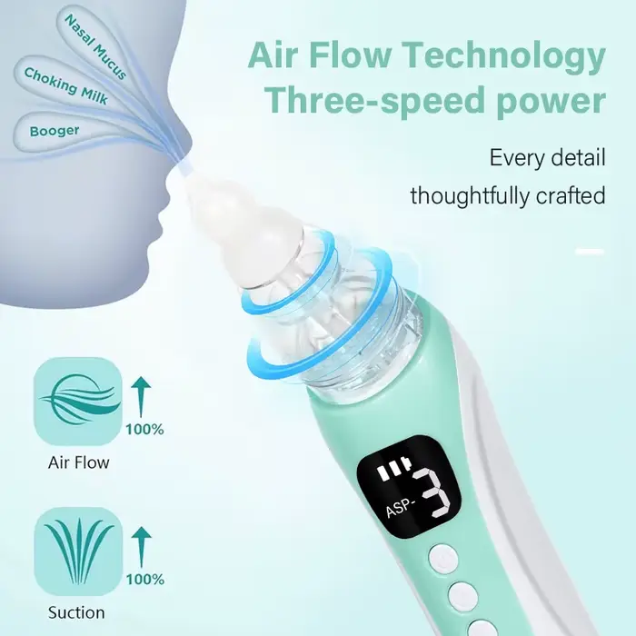 Aspirateur Nasal électrique pour bébé, nouveau modèle 2026, Version de chargement, aspirateur Nasal 