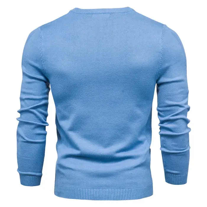 2021 Nouvel hiver pull epais pull homme col rond pull manche longue homme pull chaud homme vetement 