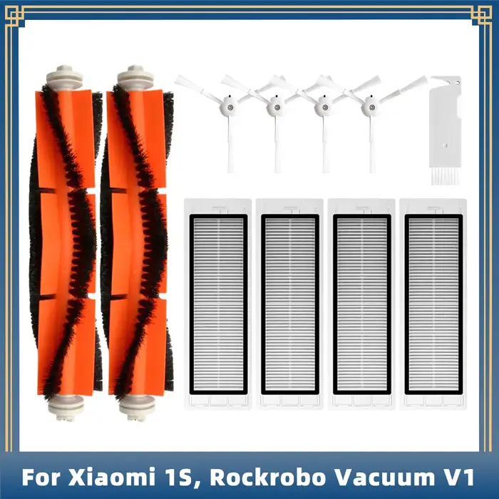 Compatible pour Xiaomi 1S, Rockrobo aspirateur V1, Roborock S4 S5 S6, SDJQR01RR, SDJQR02RR, pièces d