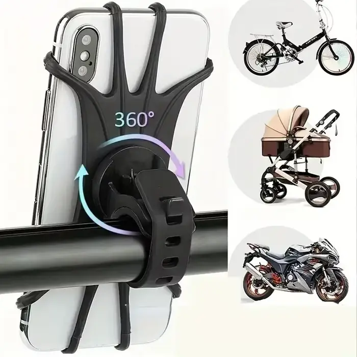 Support de téléphone portable pour vélo et moto universel pour iPhone Samsung Xiaomi conduite en extérieur