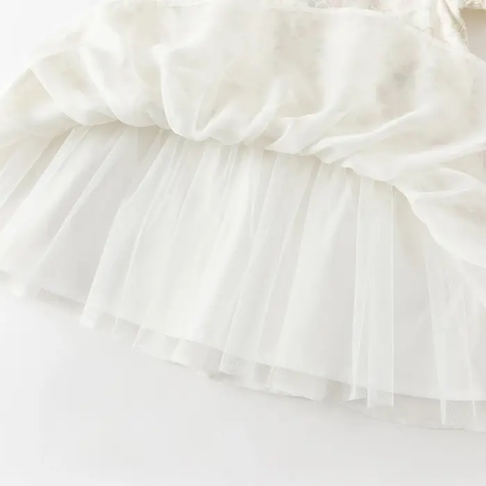 Robes en maille pour filles Dave Bella, robes d'été pour enfants, vêtements pour enfants, robe éléga