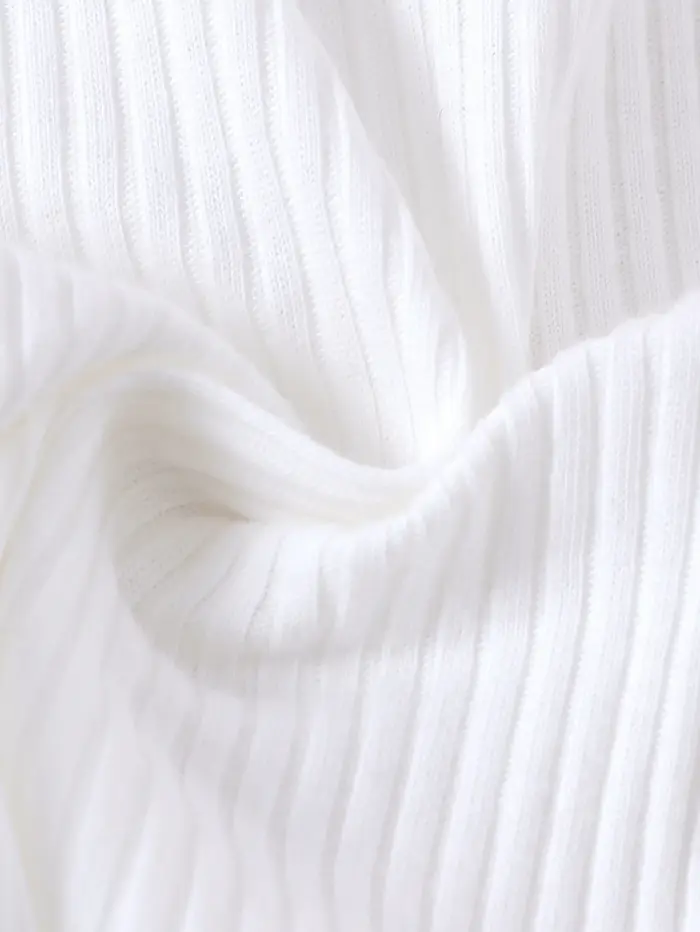 Ensemble 2 pièces d'hiver pour filles de 0 à 3 ans, manches à bulles confortables, douces et mignonn