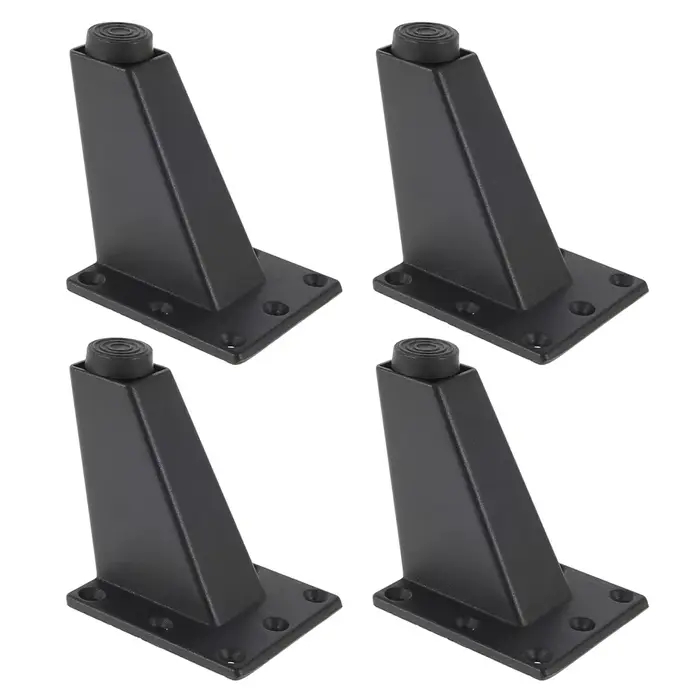Pieds de Meuble Réglables en Métal Antidérapants, Canapé-Lit, Table, Meuble TV, Support Optique en A