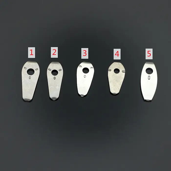 Johonneur Métalliques pour Cuir oral elu, Mélange de Tailles, Accessoires pour Ciseaux de Coiffure, 