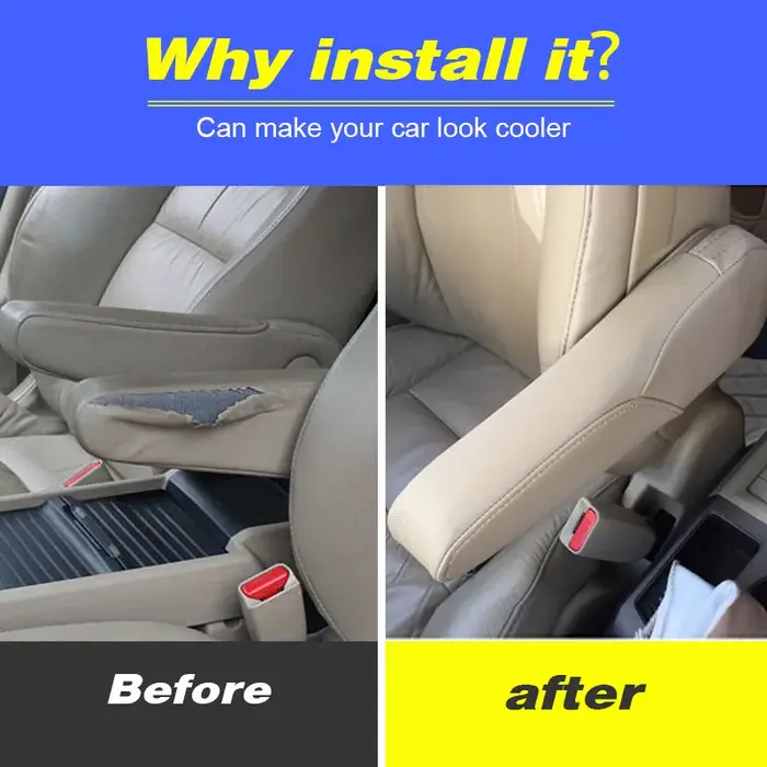 Vlarme pour Honda Crv accoudoir siège de voiture côté coussinet bras repos coussin intérieur pièces 