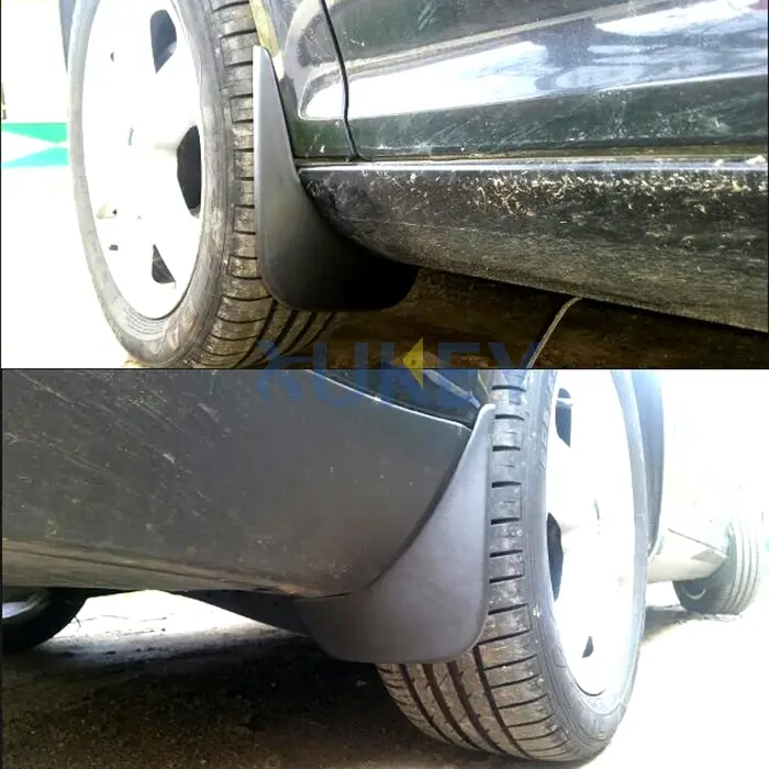 Jeu de garde-boue de voiture pour Skoda Octavia 2, A5 Saloon Estate Chlor2005-2007, 2008, 2009, 2010
