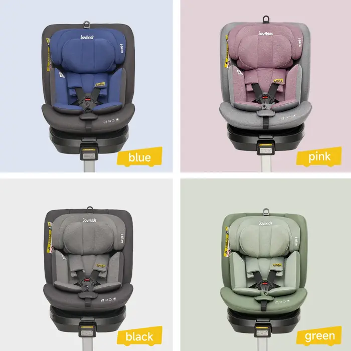 Jovikids Ranger 360 °   Siège auto bébé pivotant taille i 40-150 cm avec pied de support