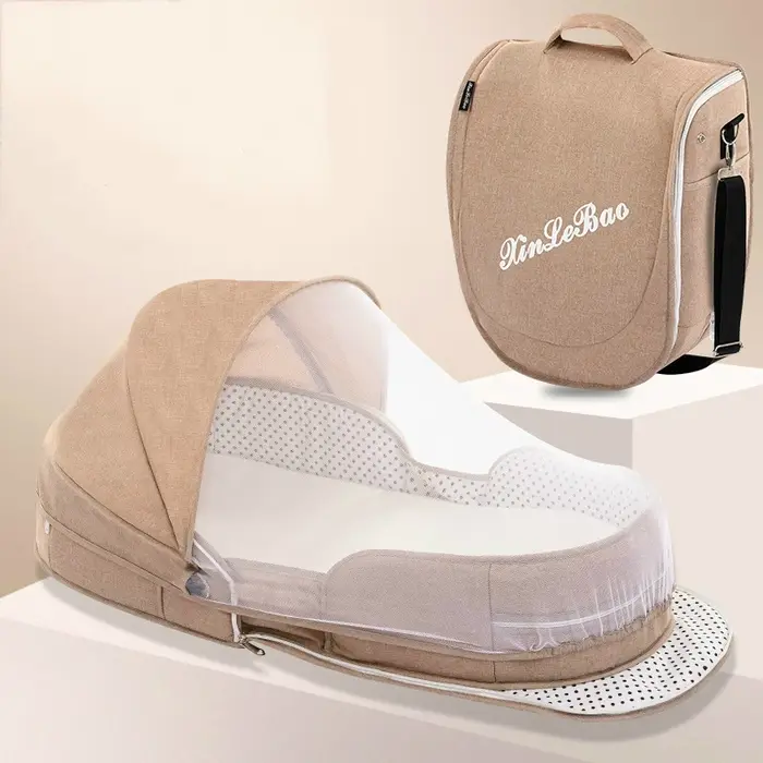 Moustiquaire Berceau Portable Polyester Haute Qualité Protection Total Moustiques Insectes Lits Bébé Berceaux Portables Lit Voyage Occasions Spéciales