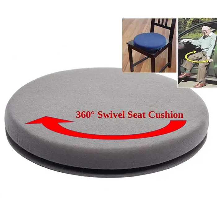 2 sièges de voiture pivotants, coussin de siège de chaise de voiture pivotant à 360 degrés, tapis do