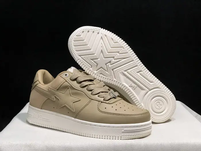 A BATHING APE Chaussures de sport basses STA Shark pour hommes et femmes, style BapeGoose unisexe, B