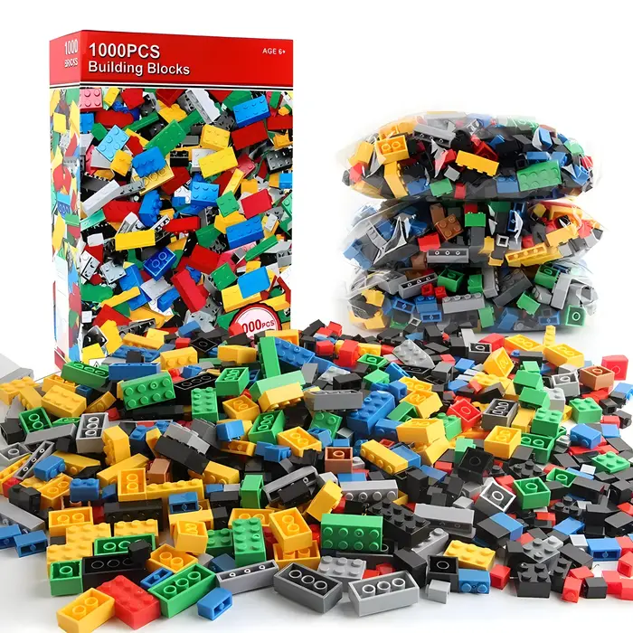Blocs de construction créatifs à monter soi-même, ensemble en vrac, blocs classiques urbains, cadeau