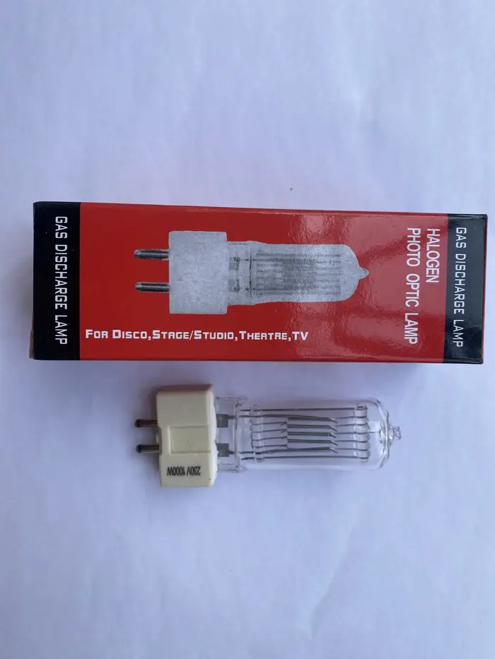 2024 CP70 GX9.5 230v 1000w rotatif Multi Flash décor lampe de danse lampes aux halogénures métalliqu
