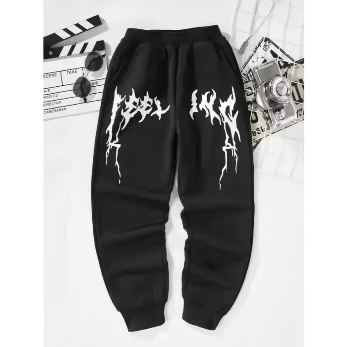 2025 pantalons de survêtement tendance pour hommes automne/hiver nouveaux pantalons de Jogging Fitne
