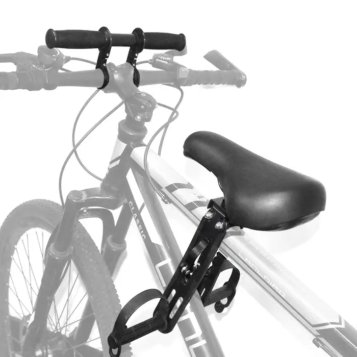 Siège de vélo enfant avant doux et confortable pour 2 3 4 5 ans balade familiale randonnée vélo de montagne sécurité enfant occaions spéciales