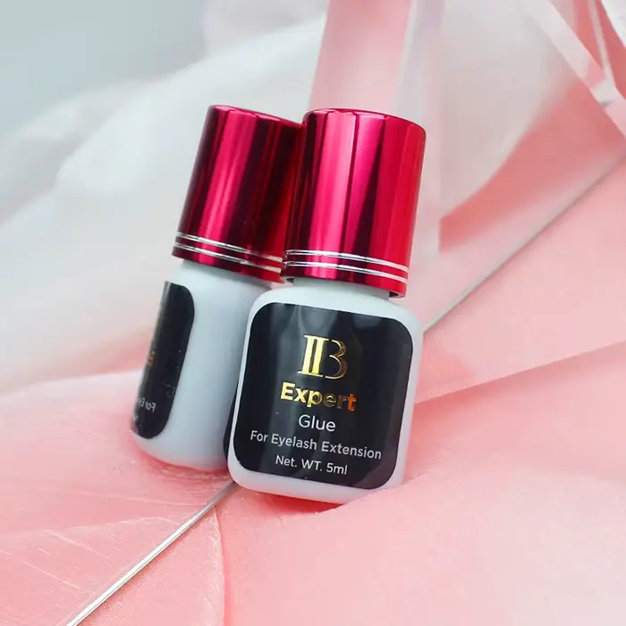 5ml corée IB Ibeauty Expert colle pour Extensions de cils Original IB vin rouge capuchon cils colle 