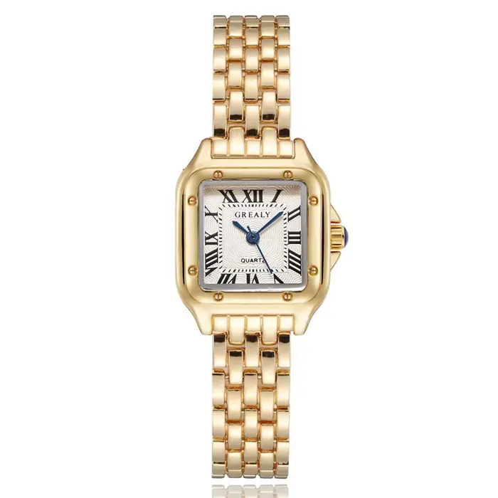 Montres de luxe en strass pour femmes, montre-bracelet à Quartz carrée, Simple, horloge pour dames