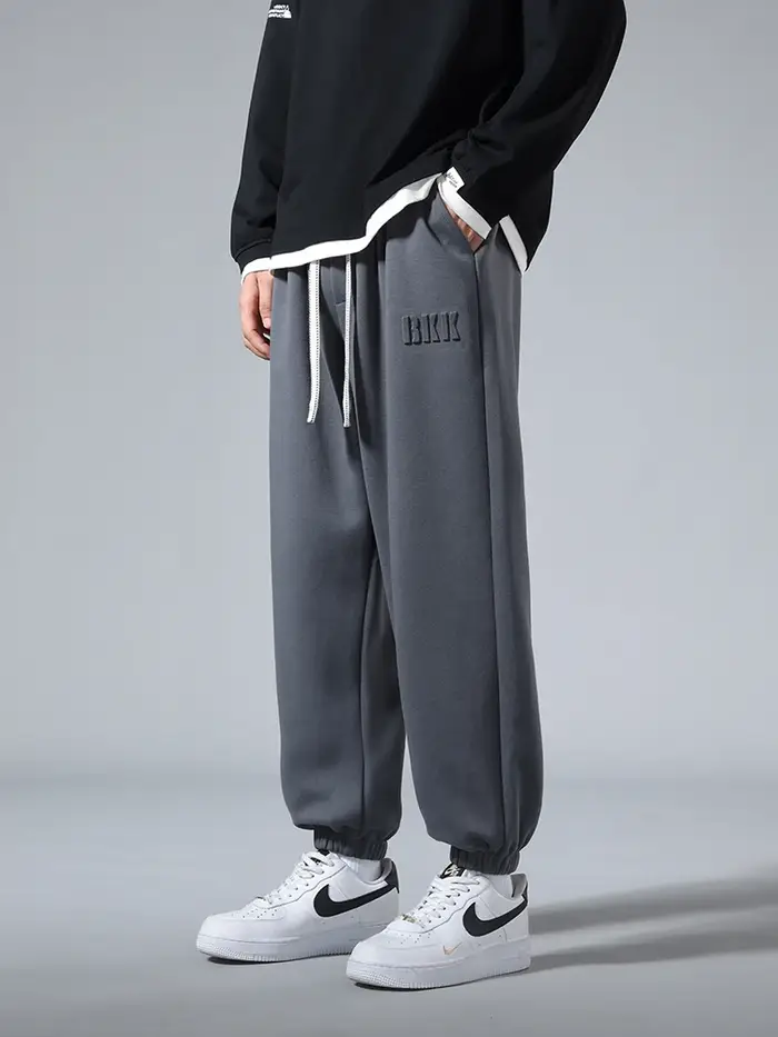 Pantalon de survêtement en coton/Polyester pour hommes, grande taille 8XL 7XL 6XL, Baggy de sport, H