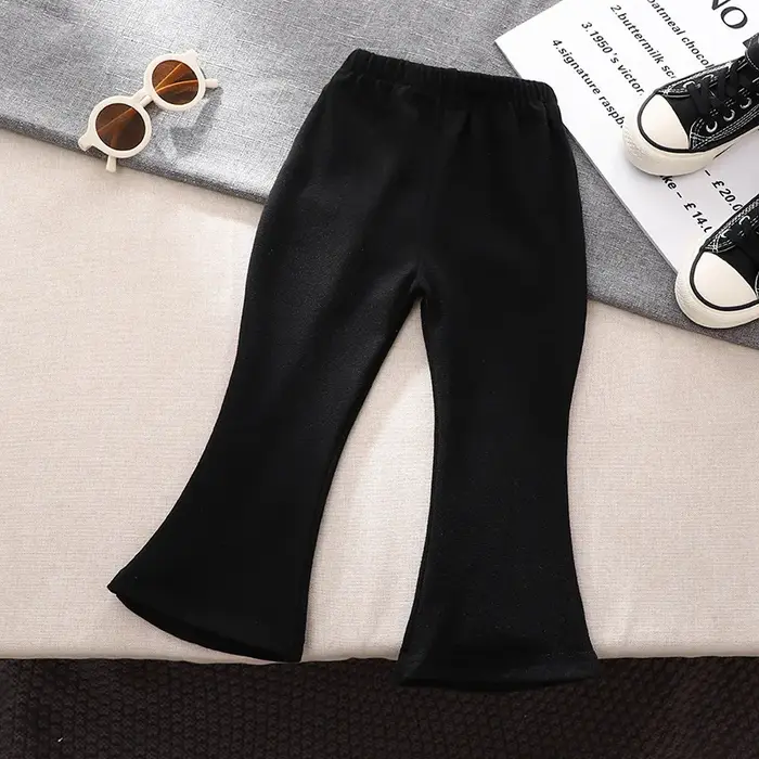 Printemps automne bébé filles pantalon Version coréenne enfants pantalons évasés 1-6 ans enfant Legg