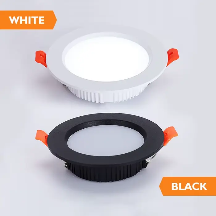 6 pièces LED Downlight 5W 7W 9W 12W 15W 18W plafonnier encastré blanc chaud/froid AC220V-240V