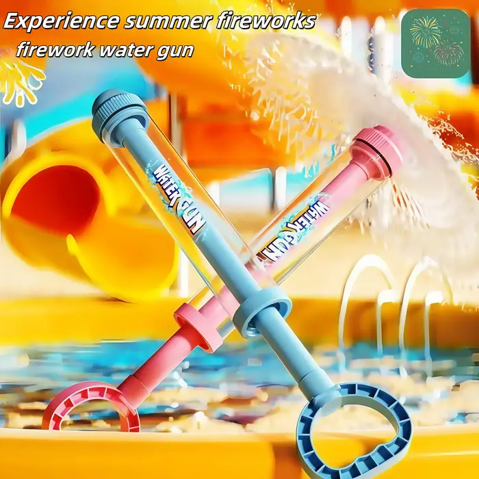 Pistolet à eau pour feux d'artifice, outil de dieu de l'eau, petit jet d'eau de plage, pistolet à ea